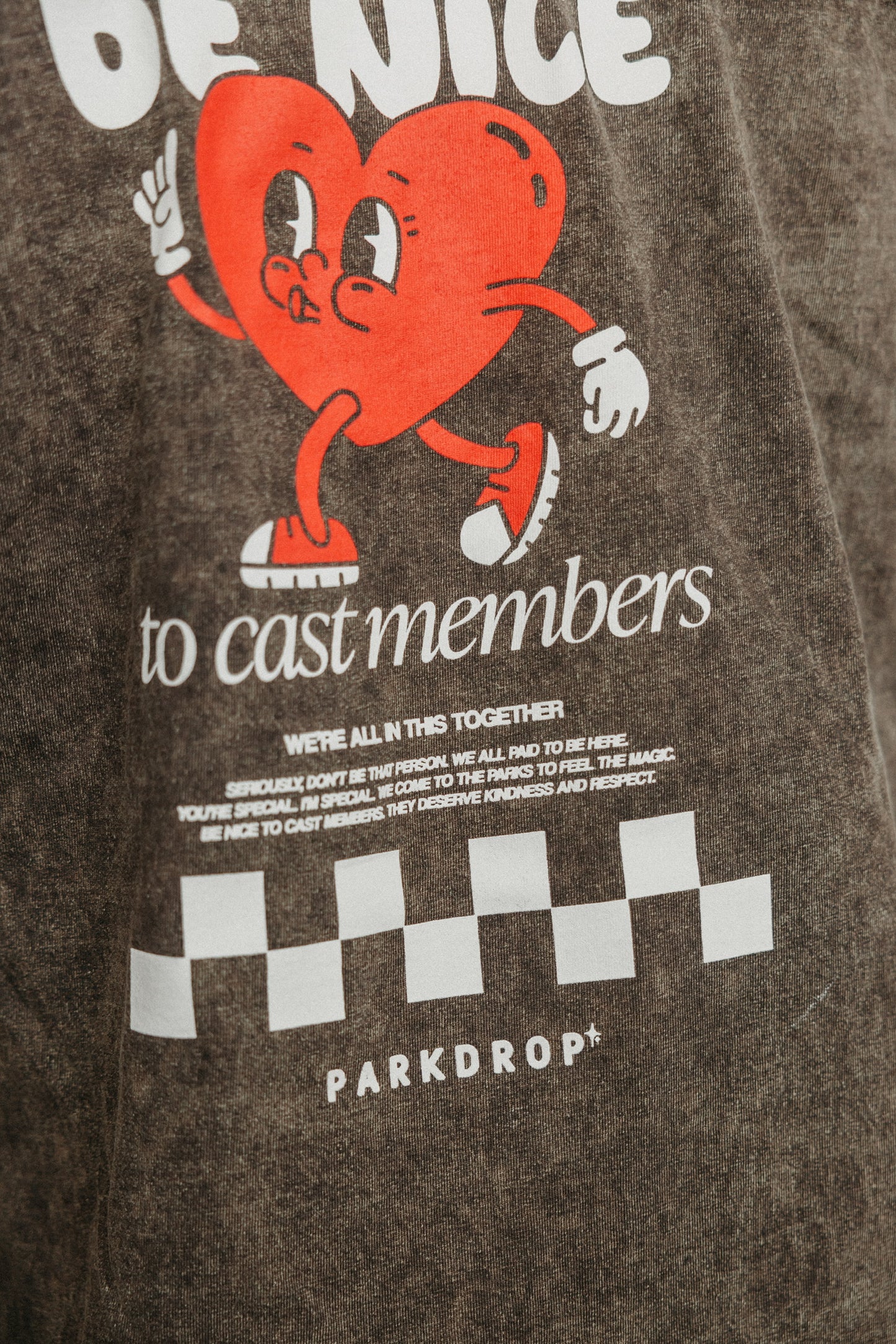 Be Nice to Cast Members Tee